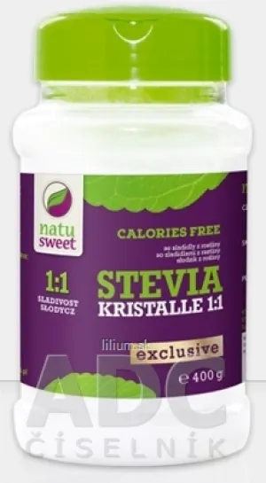 NATUSWEET STEVIA KRISTALLE 1:1