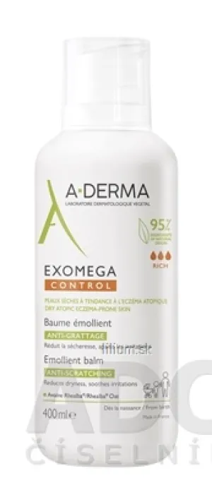 A-DERMA EXOMEGA CONTROL Emolienčný BALZAM