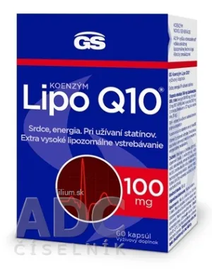 GS Koenzým Lipo Q10 100 mg