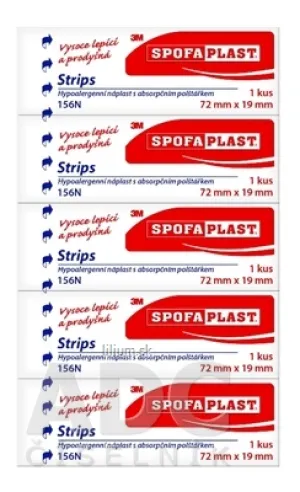 3M SPOFAPLAST č.156N Náplasť strips
