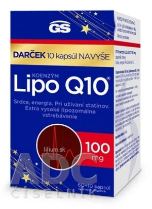 GS Koenzým Lipo Q10 100 mg