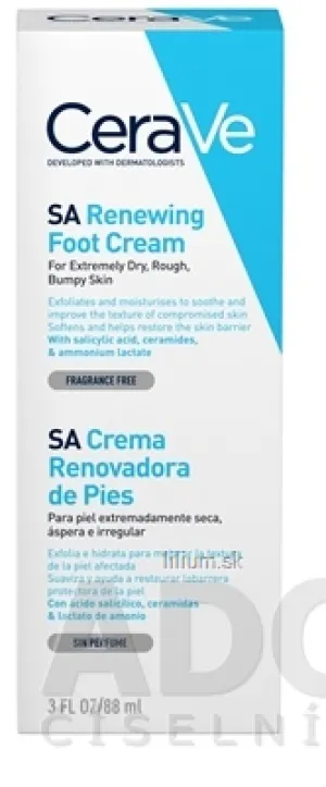 CeraVe OBNOVUJÚCI KRÉM NA NOHY