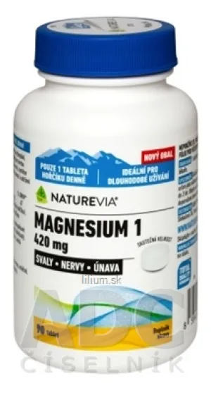 NATUREVIA MAGNESIUM 1 - 420 mg