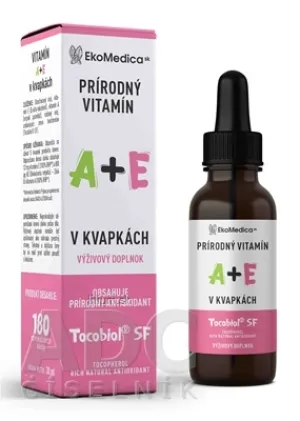 EkoMedica SK Prírodný Vitamín A+E