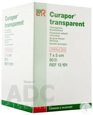 CURAPOR KRYTIE NA RANY TRANSPARENT 7x5 cm