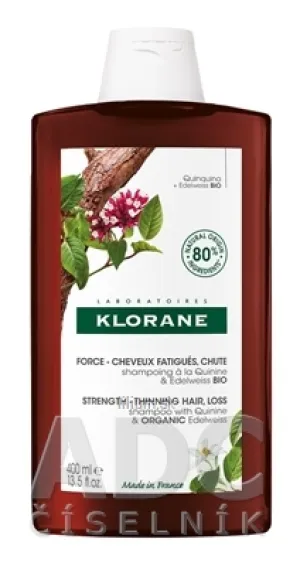 KLORANE SHAMPOOING À LA QUININE & EDELWEISS BIO