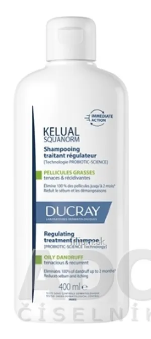 DUCRAY KELUAL SQUANORM Šampón