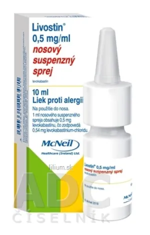 Livostin 0,5 mg/ ml