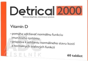 Detrical 2000 Vitamín D