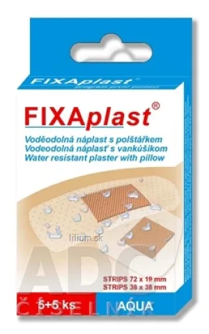 FIXAplast AQUA STRIPS 5+5 náplasť vodeodolná