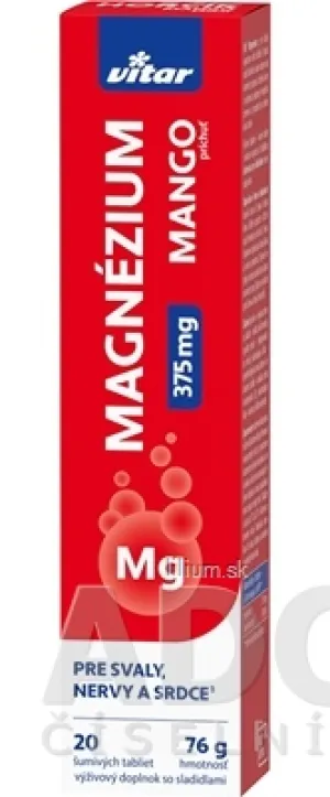 VITAR MAGNÉZIUM 375 mg
