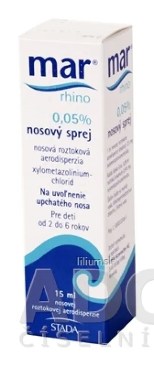 MAR rhino 0,05% nosový sprej