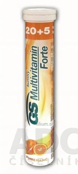 GS Multivitamín Forte šumivý pomaranč