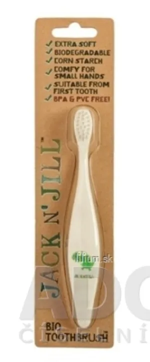 JACK N´JILL BIO Detská zubná kefka DINO