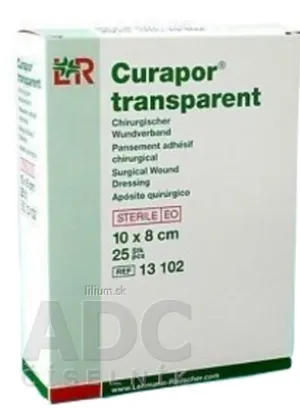 CURAPOR KRYTIE NA RANY TRANSPARENT 10x8 cm