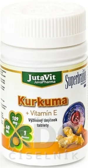JutaVit Kurkuma + Vitamín E