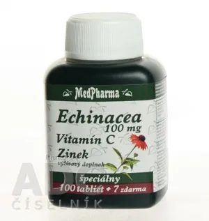 MedPharma ECHINACEA 100MG, VITAMÍN C, ZINOK