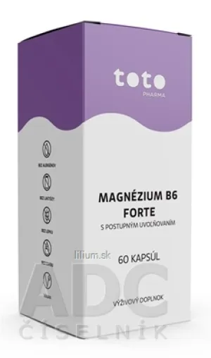 TOTO MAGNÉZIUM B6 FORTE