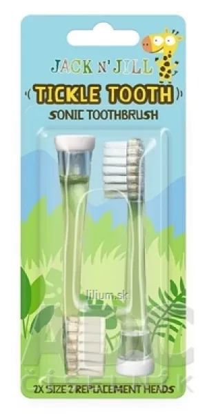 JACK N´JILL Náhradné hlavice TICKLE TOOTH