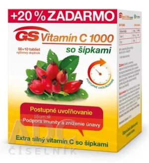 GS Vitamín C 1000 so šípkami