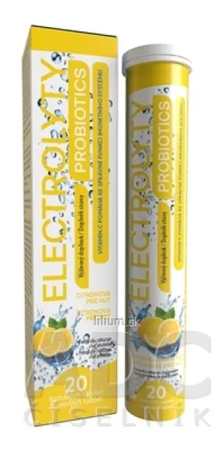 ELECTROLYTY PROBIOTICS Citrón