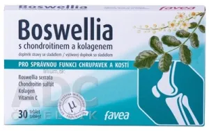 favea BOSWELLIA s chondroitínom a kolagénom