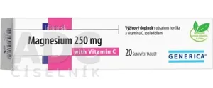 GENERICA Magnesium 250 mg + Vitamin C