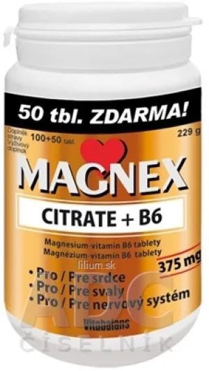 Vitabalans MAGNEX CITRATE + B6