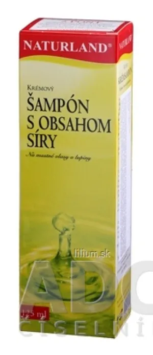 NATURLAND KRÉMOVÝ ŠAMPÓN S OBSAHOM SÍRY