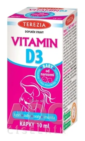 TEREZIA VITAMÍN D3 BABY