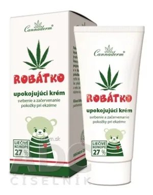 Cannaderm ROBÁTKO upokojujúci krém