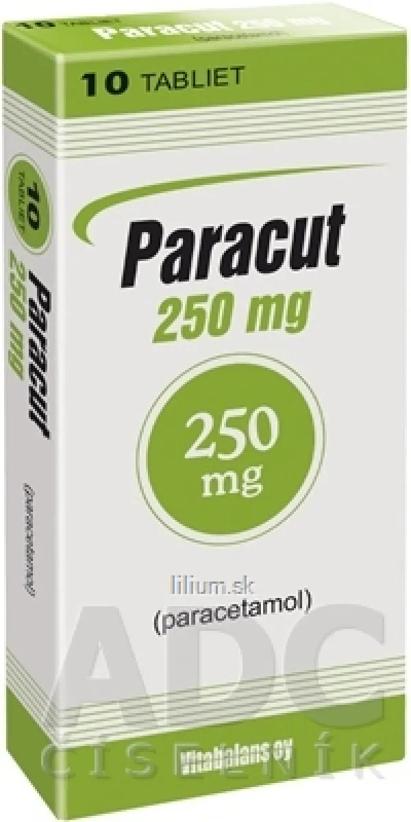 Paracut 250 mg | Lekáreň Lilium