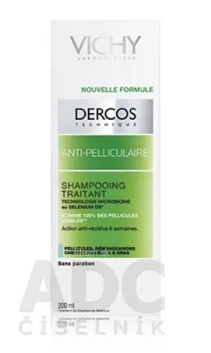 VICHY DERCOS ANTI-PELLICULAIRE Šampón