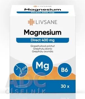 LIVSANE Magnézium Direct 400 mg