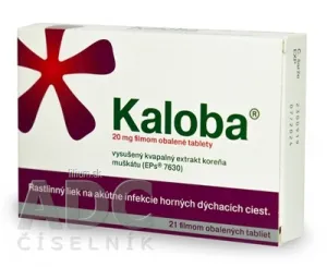Kaloba 20 mg filmom obalené tablety