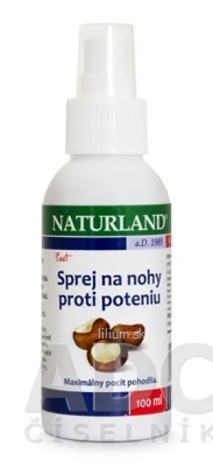 NATURLAND SPREJ NA NOHY PROTI POTENIU
