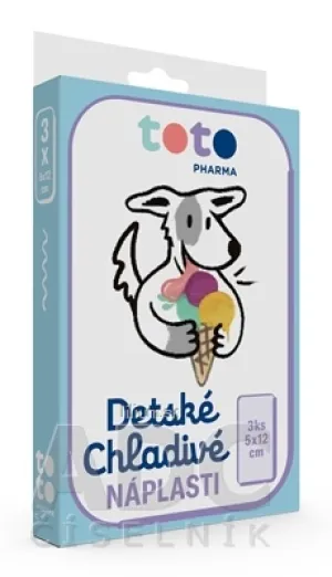TOTO DETSKÉ CHLADIVÉ NÁPLASTI