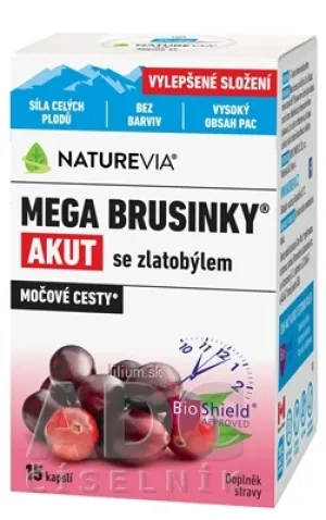 NATUREVIA MEGA BRUSNICE AKUT SO ZLATOBYĽOU