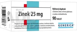 GENERICA Zinok 25 mg