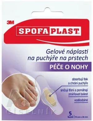 3M SPOFAPLAST č.911N Gélové náplasti