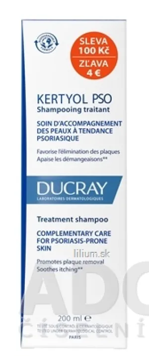 DUCRAY KERTYOL PSO Šampón pri psoriáze (zľava)
