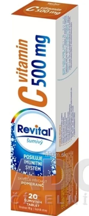 Revital vitamín C 500 mg šumivý