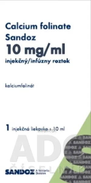 Calcium folinate Sandoz 10 mg/ml