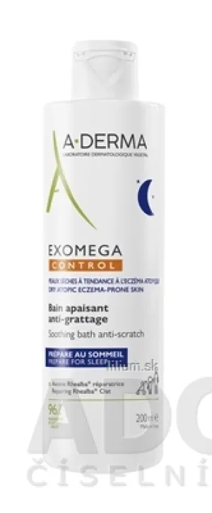 A-DERMA EXOMEGA CONTROL Upokojujúci kúpeľ