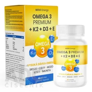 MOVit Omega 3 + K2 + D3 + E PREMIUM