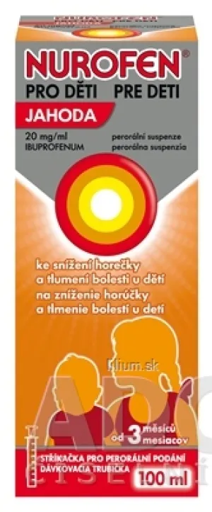 NUROFEN pre deti Jahoda