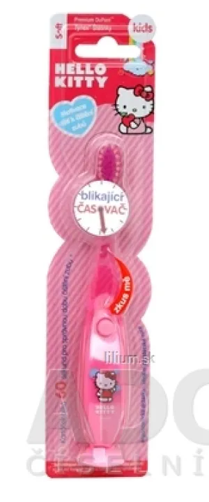 Hello Kitty blikajúca zubná kefka