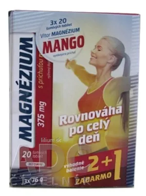 VITAR MAGNÉZIUM 375 mg