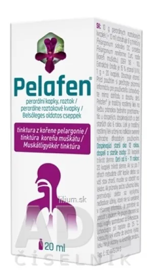 Pelafen perorálne roztokové kvapky