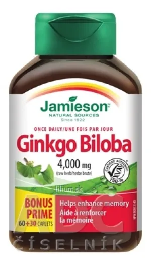 JAMIESON GINKGO BILOBA